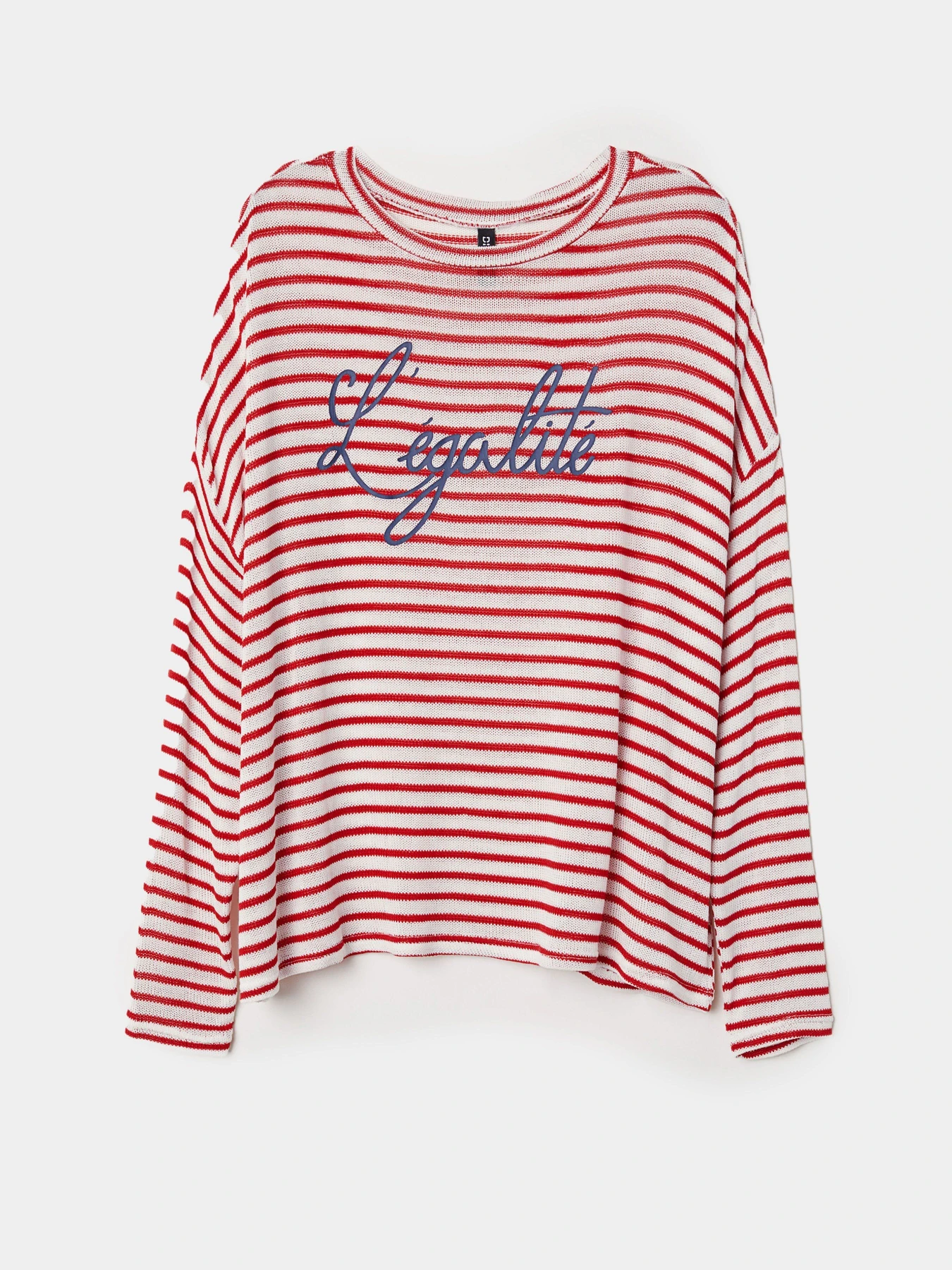 Светри та кардигани H&M модель 0618451_білий з червоним Фото