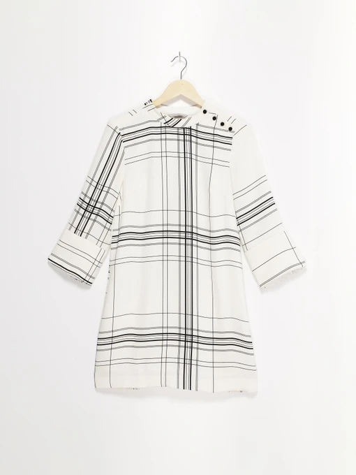 Платья H&M модель 0625773_білий комб. Фото