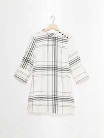Платья H&M модель 0625773_білий комб. Фото