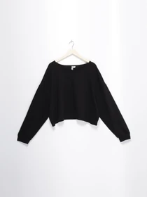 Худи и свитшоты H&M модель 0625927_чорний Фото