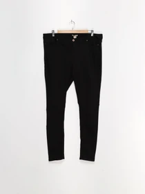 Брюки H&M модель 0630397_чорний Фото