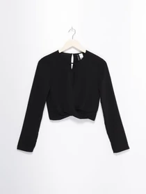 Рубашки H&M модель 0630696_чорний Фото