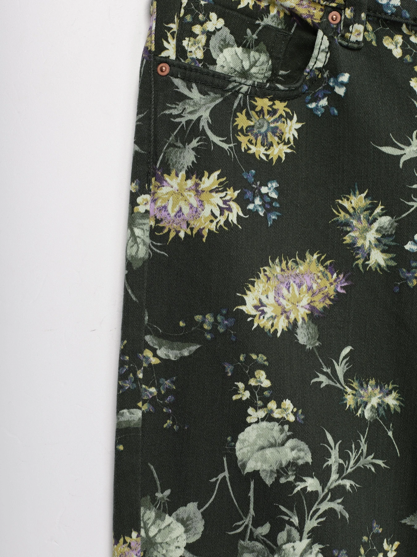 Брюки H&M модель 0632637_зелений комб. Брюки H&M модель 0632637_зелений комб. Фото
