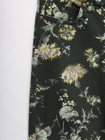 Брюки H&M модель 0632637_зелений комб. Фото