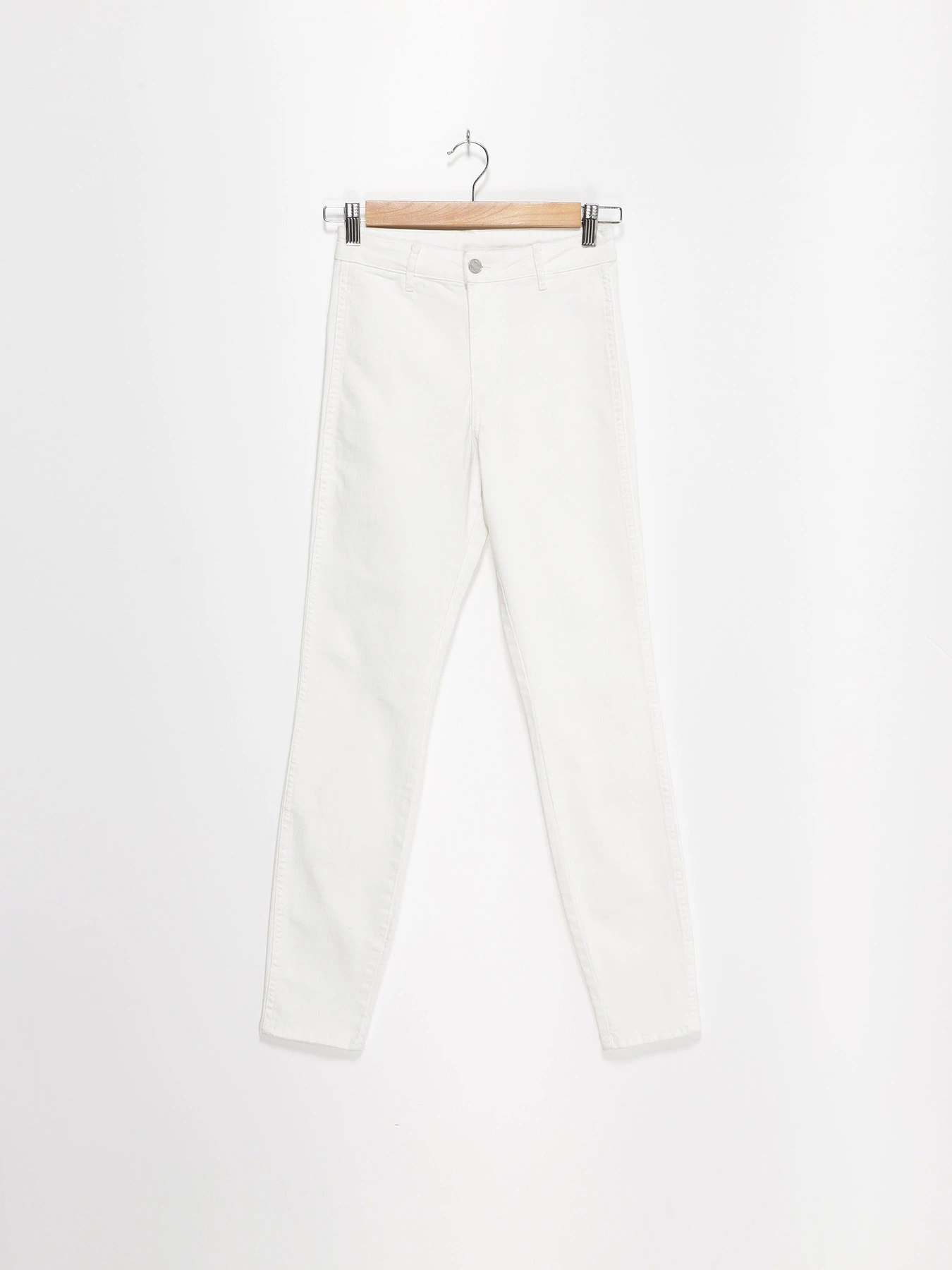Джинси H&M модель 0636323_білий Джинси H&M модель 0636323_білий Фото
