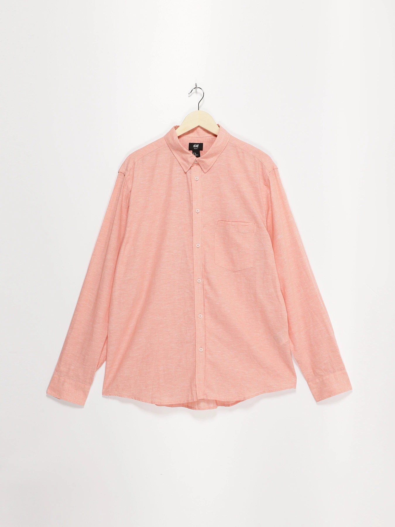 Рубашки H&M модель 0636378_с.рожевий Рубашки H&M модель 0636378_с.рожевий Фото