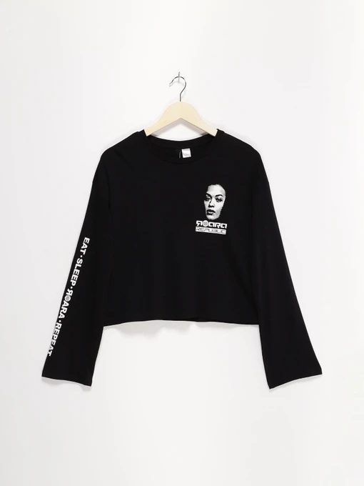 Худі та світшоти H&M модель 0636768_чорний Фото
