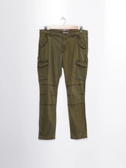 Брюки H&M модель 0646286_зелений Фото
