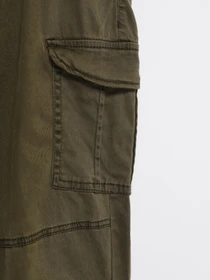 Брюки H&M модель 0646286_зелений Фото