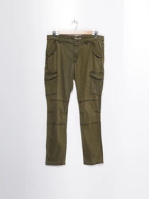 Брюки H&M модель 0646286_зелений Фото