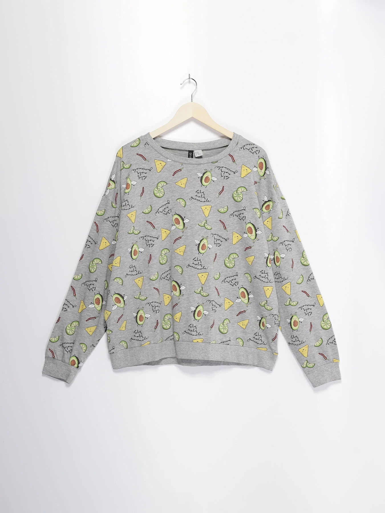 Худи и свитшоты H&M модель 0646592_сірий комб. Фото