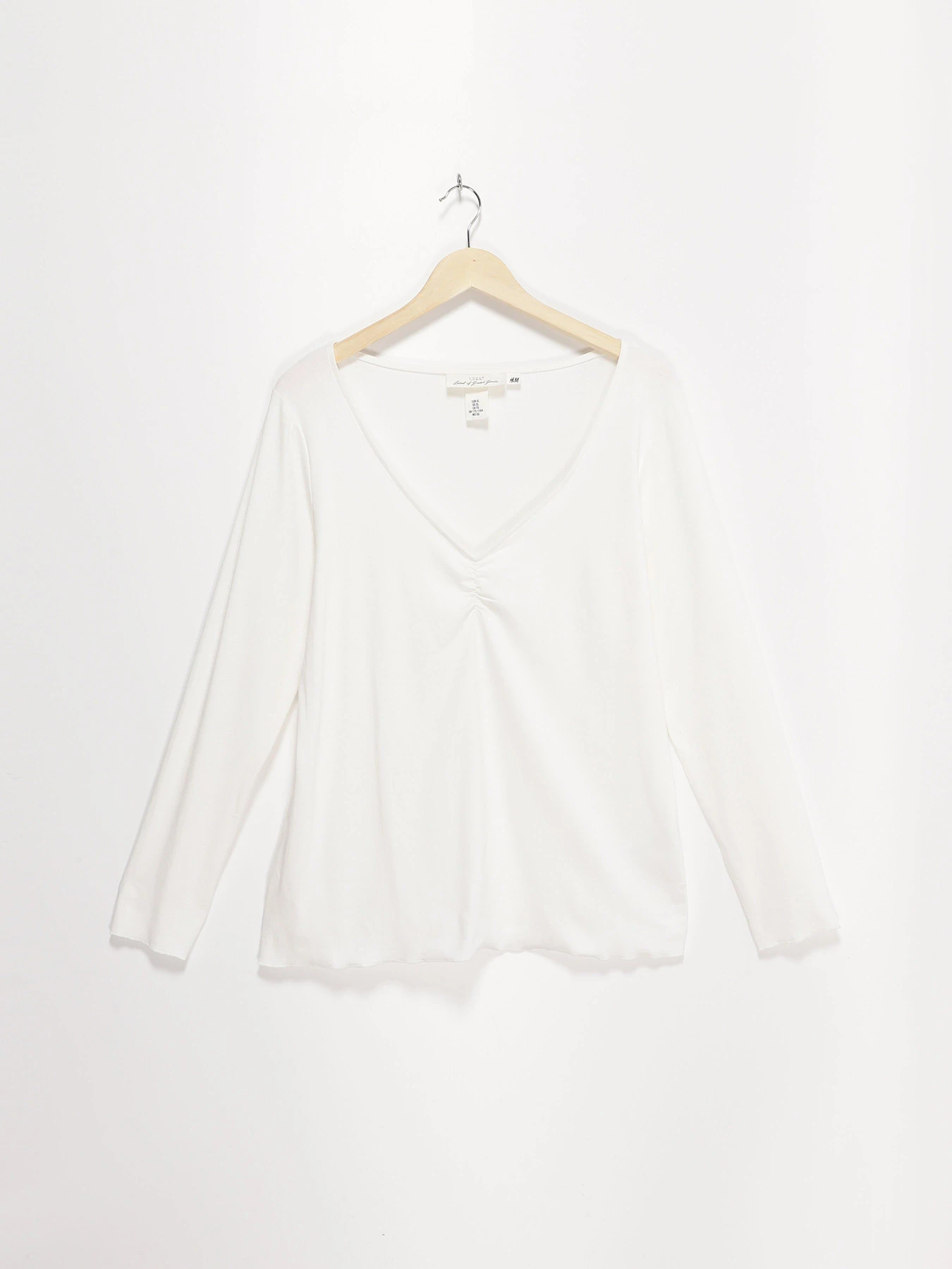 Худи и свитшоты H&M модель 0651330_білий Фото