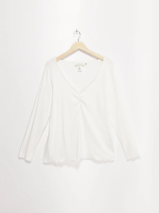 Худі та світшоти H&M модель 0651330_білий Фото