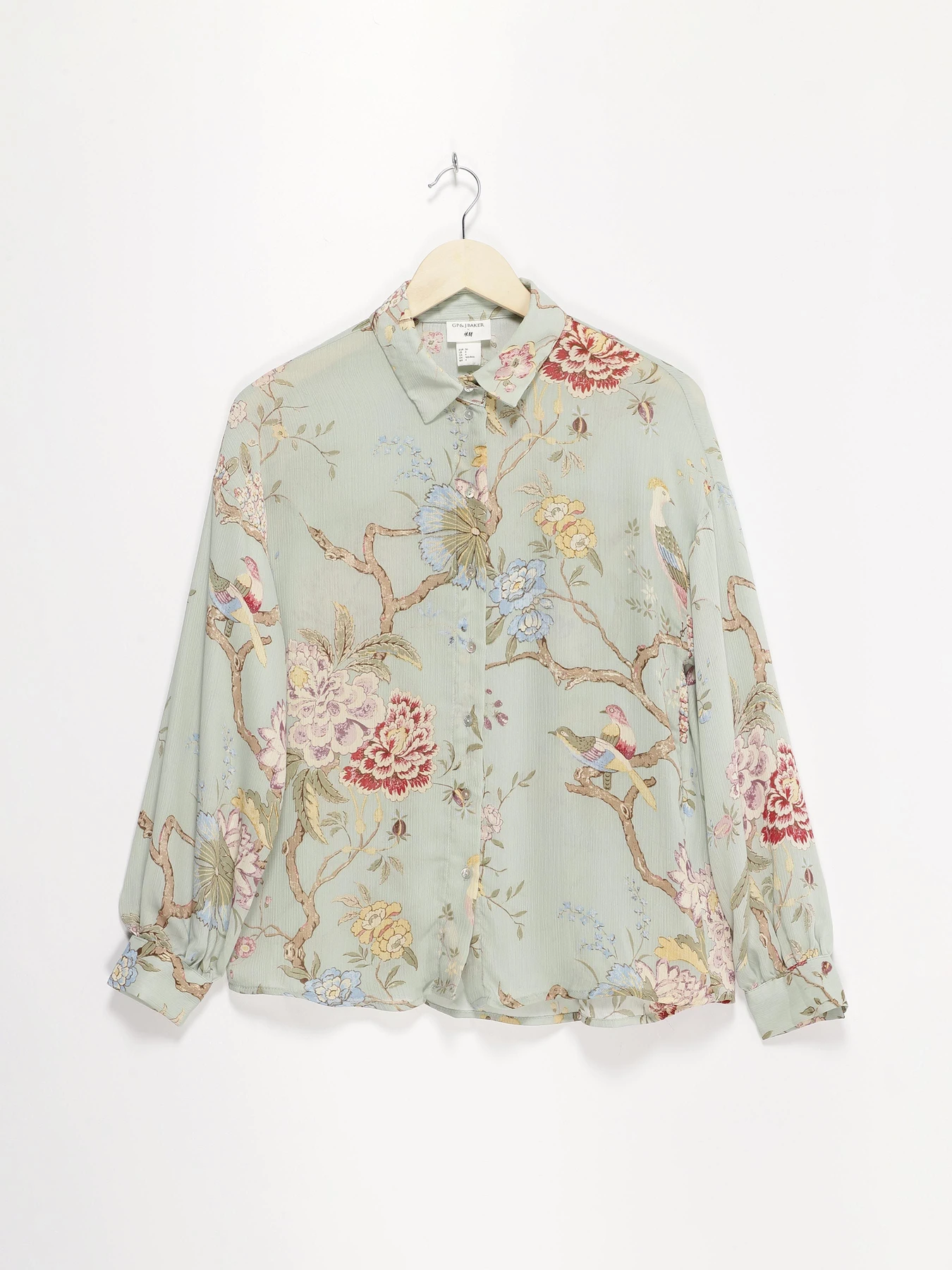 Рубашки H&M модель 0651707_с.зелений комб. Рубашки H&M модель 0651707_с.зелений комб. Фото
