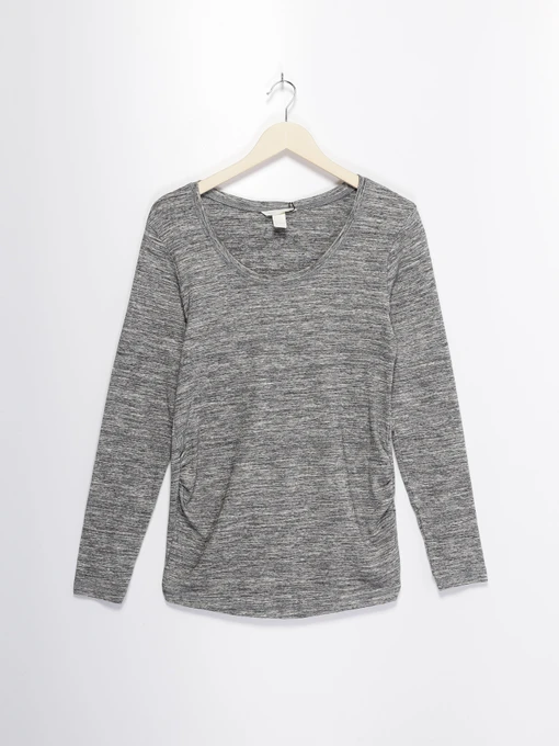 Худі та світшоти H&M модель 0654266_сірий комб. Фото