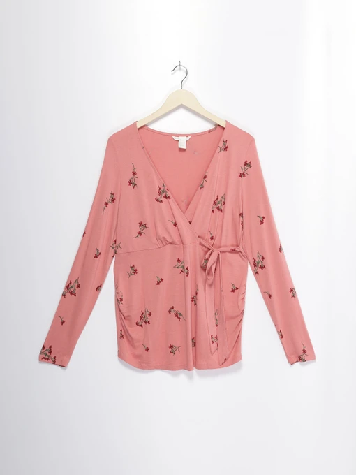Худі та світшоти H&M модель 0654407_рожевий комб. Фото