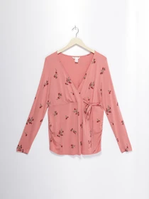 Худі та світшоти H&M модель 0654407_рожевий комб. Фото