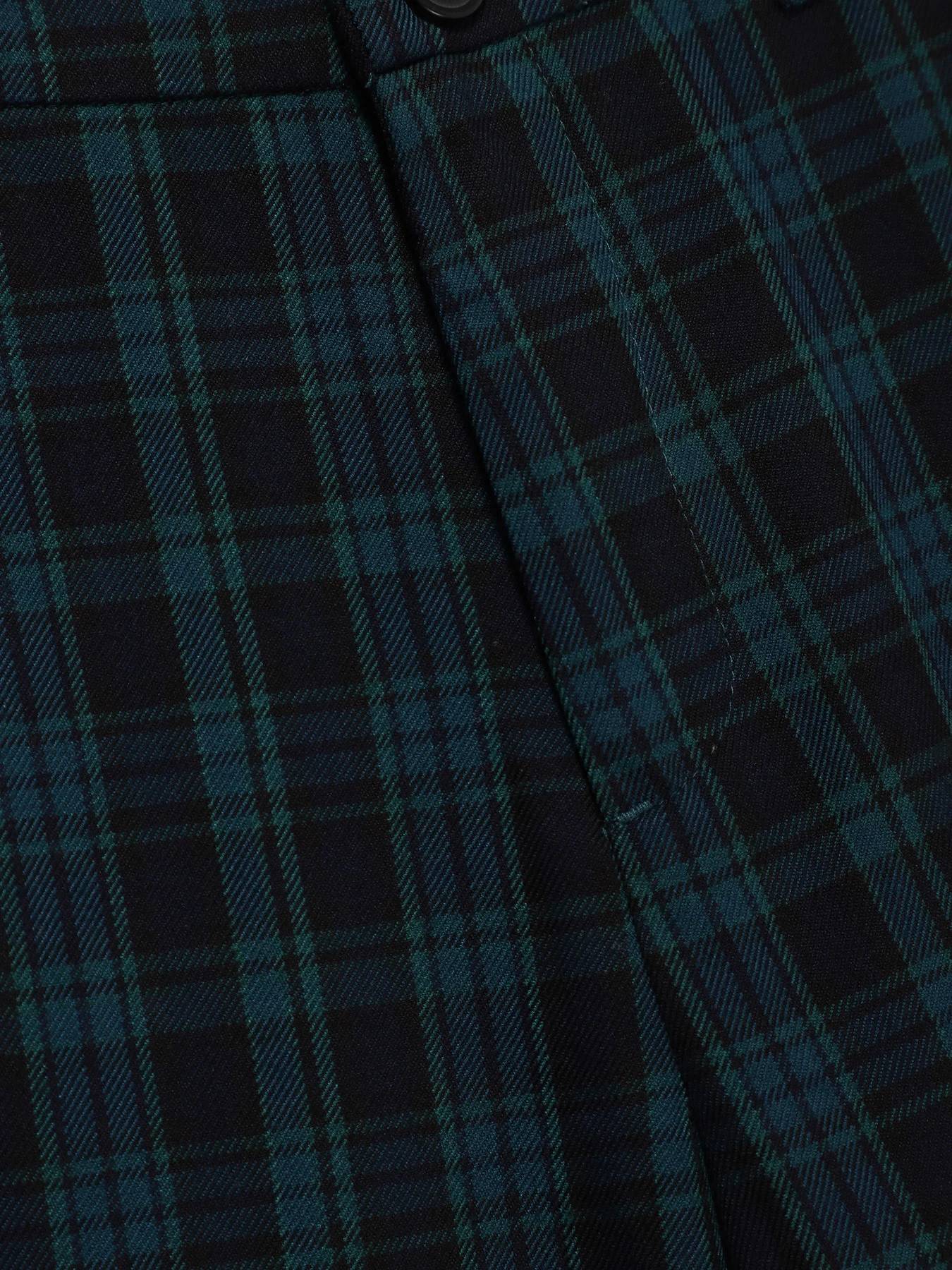Брюки H&M модель 0658978_зелений комб. Фото