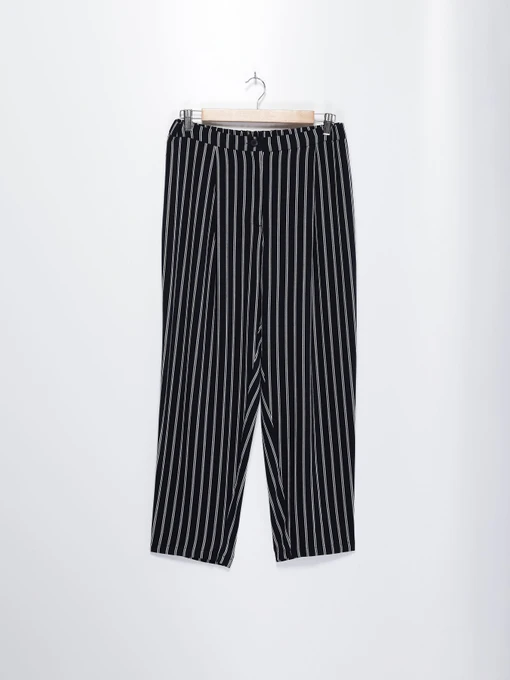 Брюки H&M модель 0660308_т.синій з білим Фото