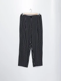 Брюки H&M модель 0660308_т.синій з білим Фото