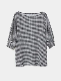 Рубашки H&M модель 0664074_білий з чорним Фото