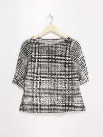Рубашки H&M модель 0664074_білий з чорним Фото