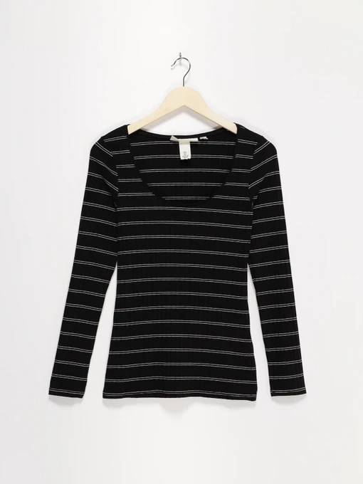 Худи и свитшоты H&M модель 0668332_чорний з білим Фото