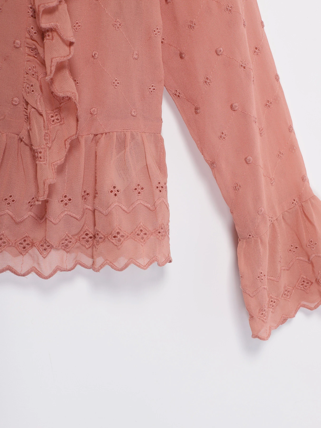 Рубашки H&M модель 0671505_теракотовий Рубашки H&M модель 0671505_теракотовий Фото