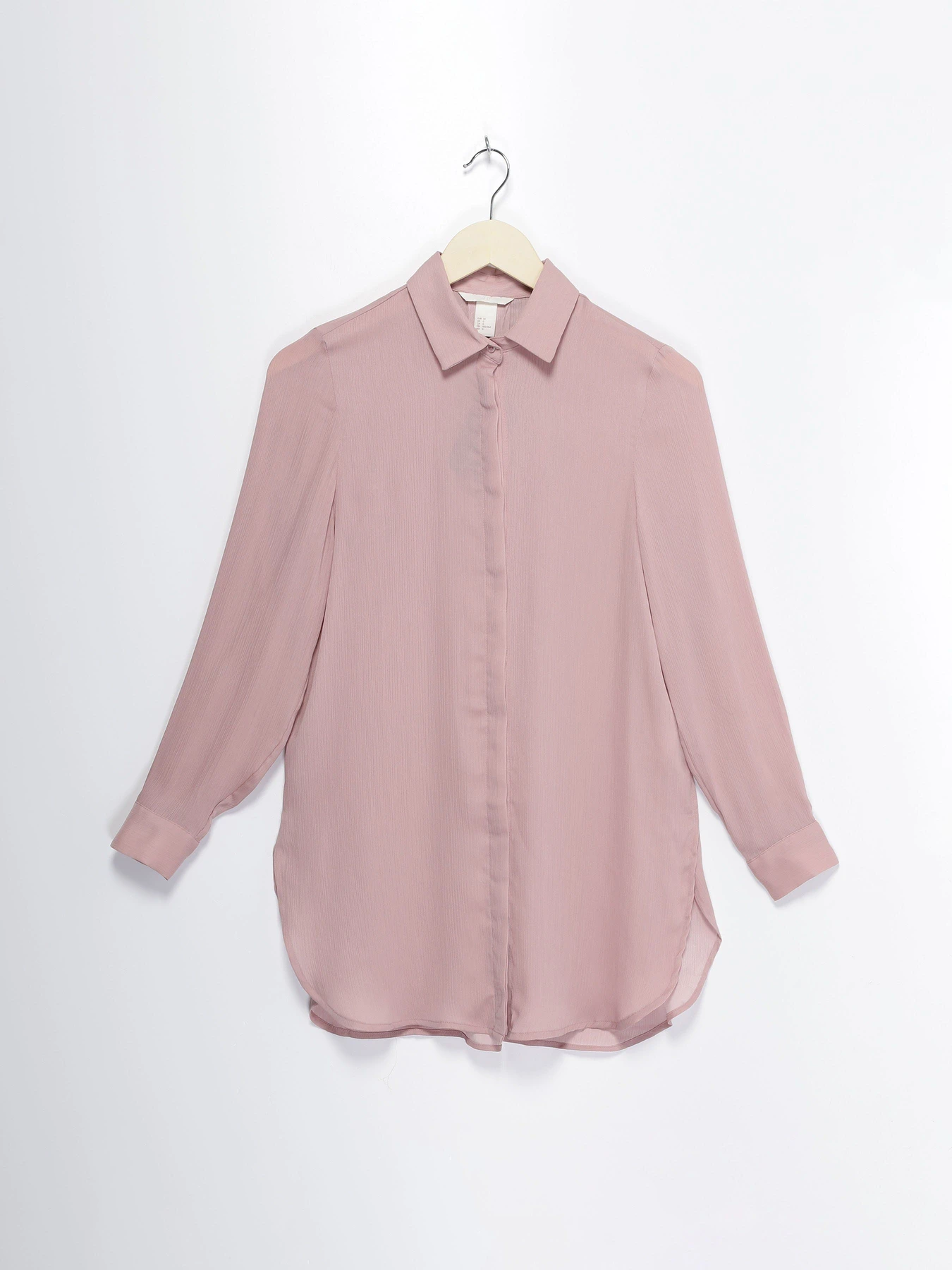 Рубашки H&M модель 0678230_с.рожевий Рубашки H&M модель 0678230_с.рожевий Фото