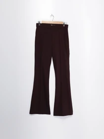 Брюки H&M модель 0680186_т.бордовий Фото