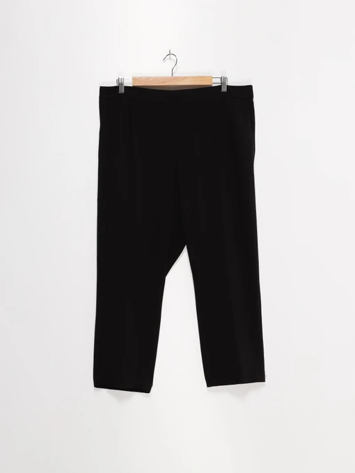 Брюки H&M модель 0686631_чорний Фото