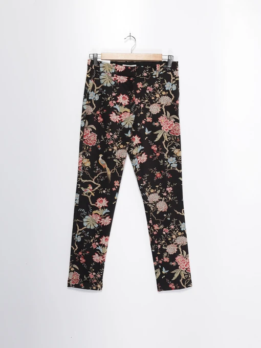 Брюки H&M модель 0688703_чорний комб. Фото