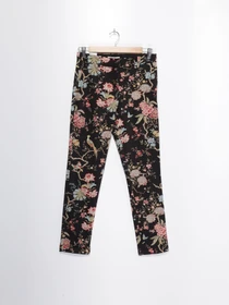 Брюки H&M модель 0688703_чорний комб. Фото