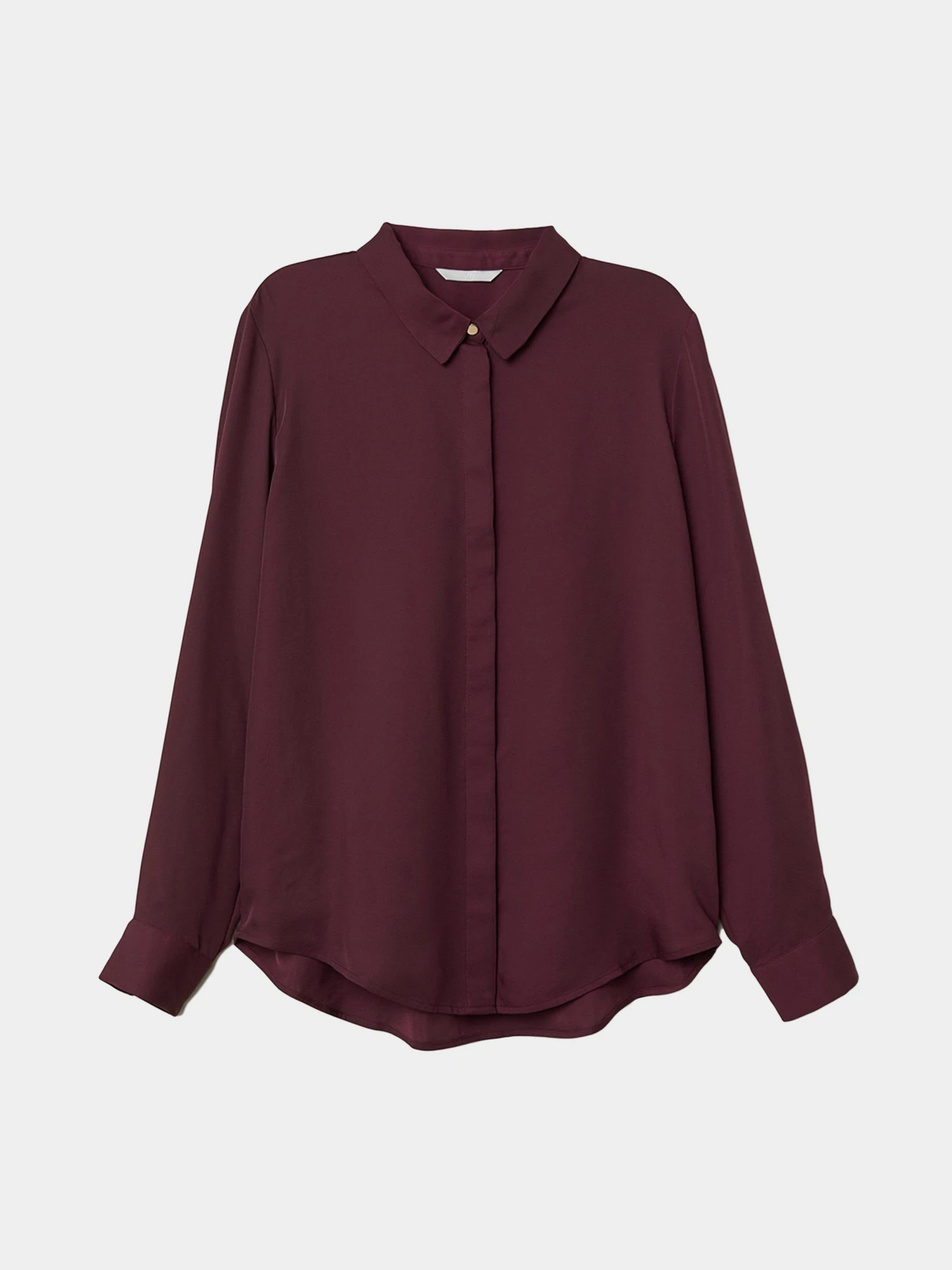 Рубашки H&M модель 0688873_бордовий Фото