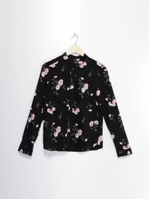 Рубашки H&M модель 0689389_чорний комб. Фото