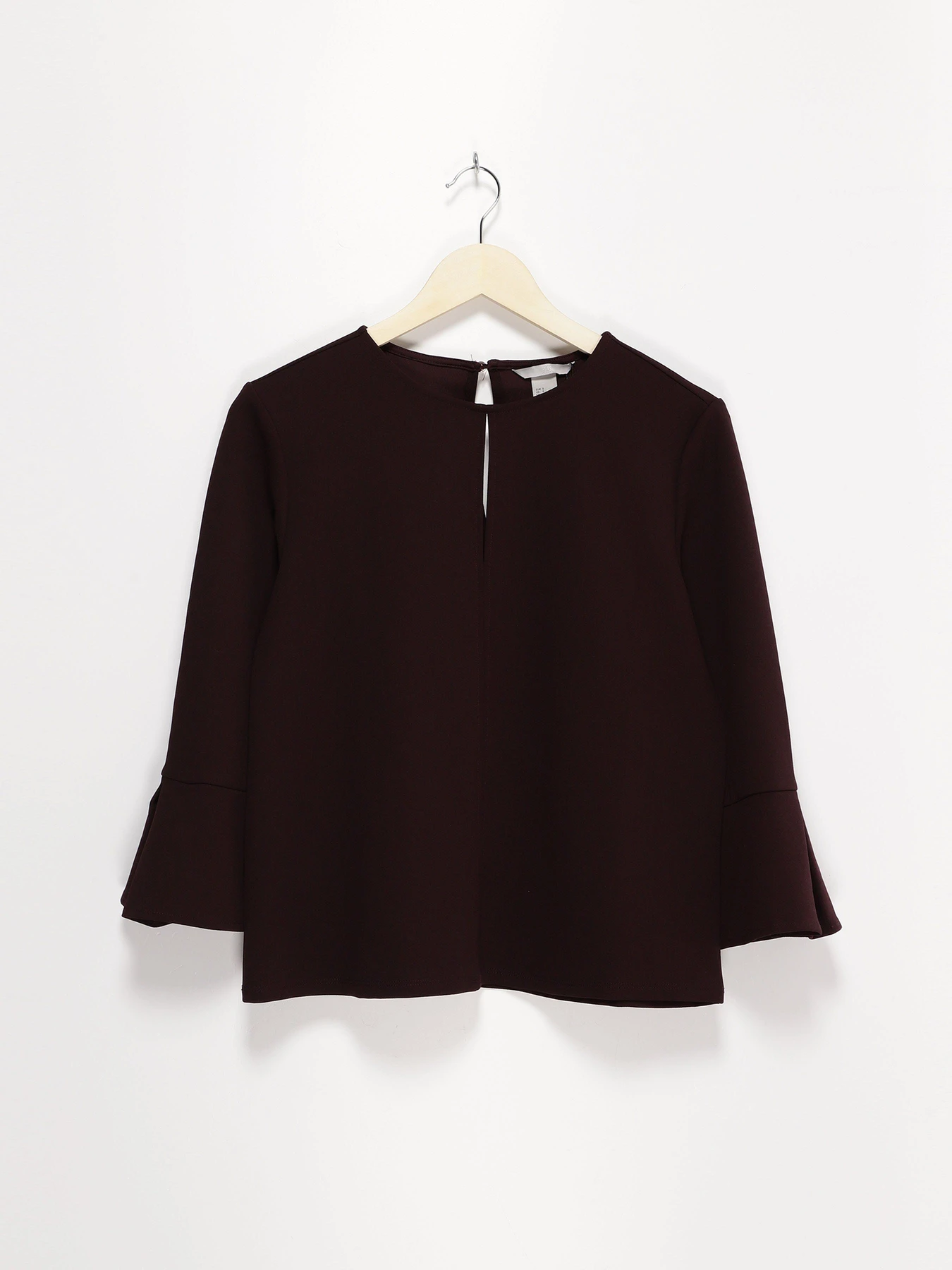 Рубашки H&M модель 0694153_т.бордовий Рубашки H&M модель 0694153_т.бордовий Фото