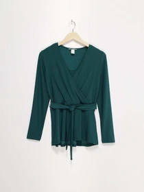 Рубашки H&M модель 0699208_т.бірюзовий Фото