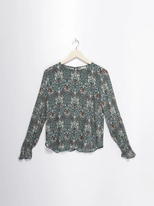 Рубашки H&M модель 0700125_зелений комб. Фото
