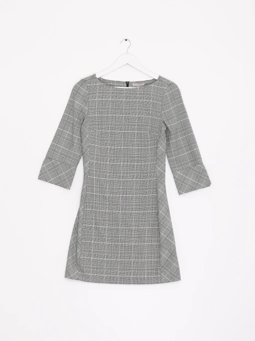 Платья H&M модель 0724773_сірий комб. Фото