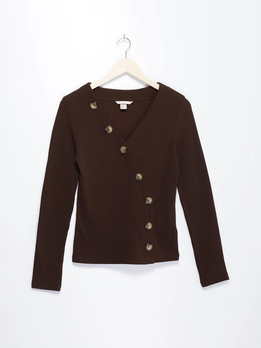 Худі та світшоти H&M модель 0711663_т.коричневий Фото
