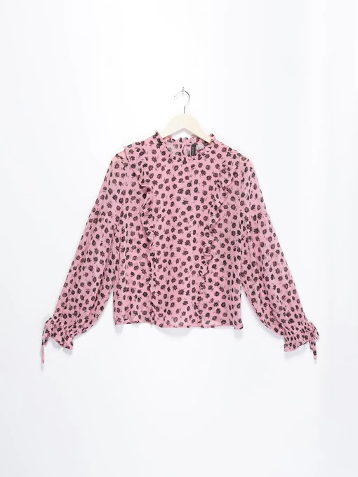 Рубашки H&M модель 0724209_с.рожевий з чорним Фото