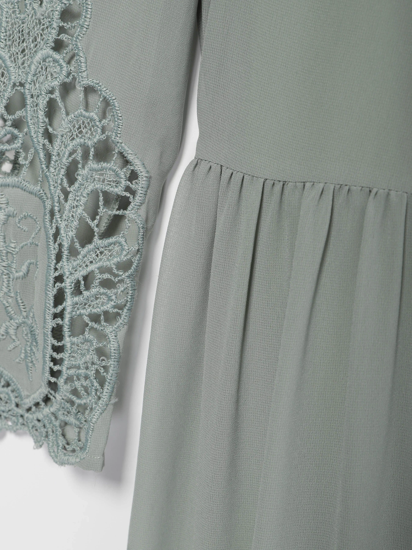 Платья H&M модель 0730153_оливковий Платья H&M модель 0730153_оливковий Фото