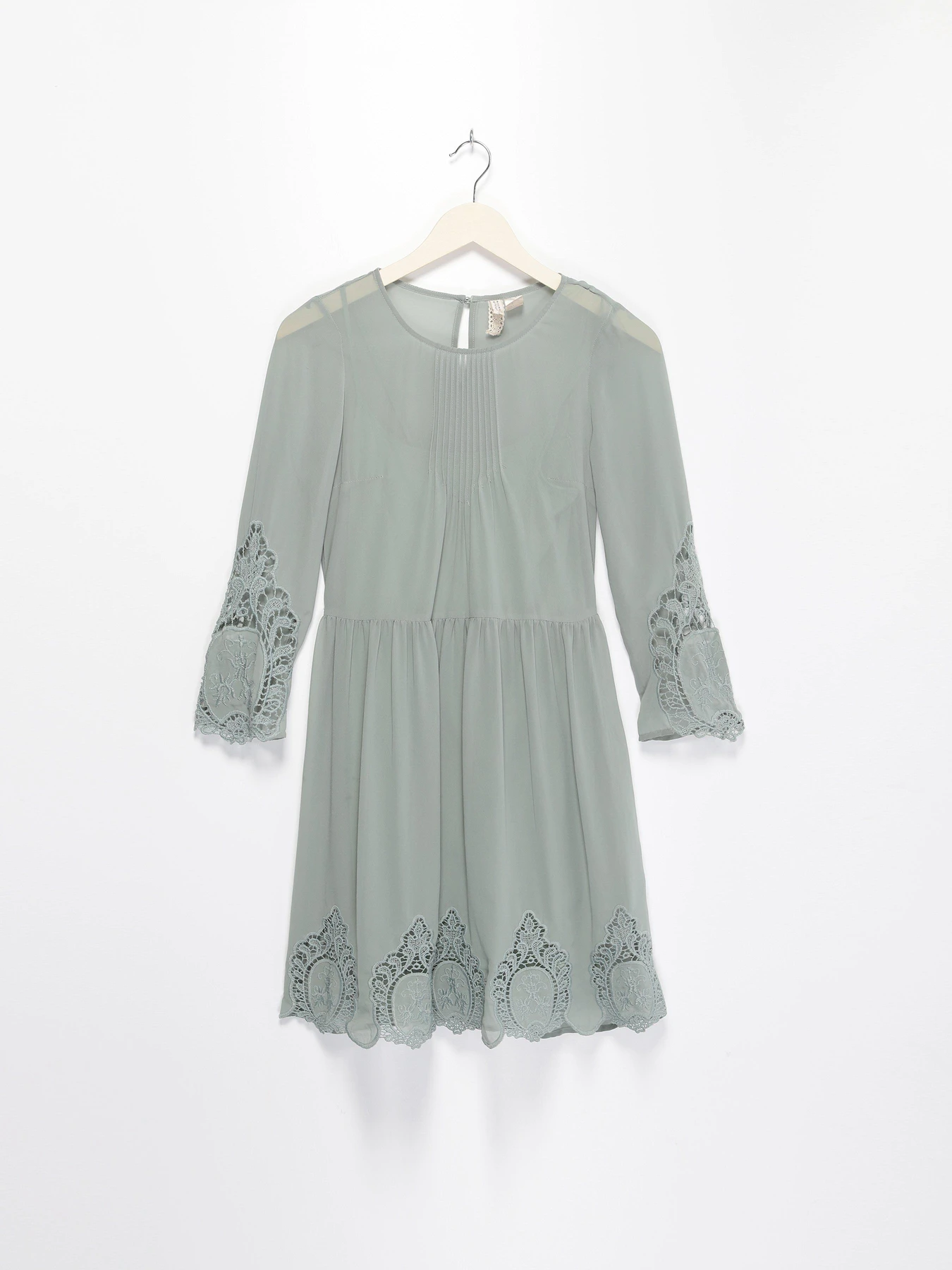 Платья H&M модель 0730153_оливковий Платья H&M модель 0730153_оливковий Фото