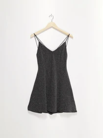Сукні H&M модель 0744005_срібний комб. Фото