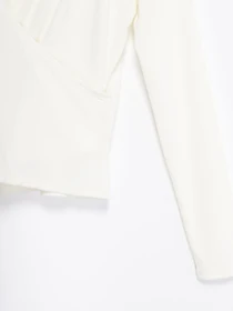 Худі та світшоти H&M модель 0745843_білий Фото