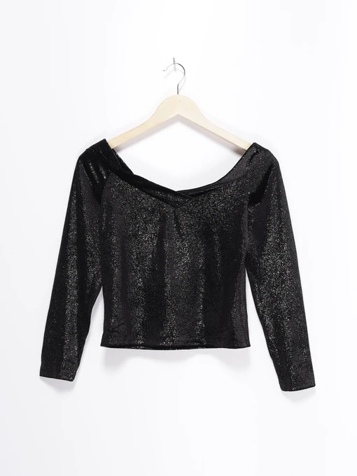 Рубашки H&M модель 0748569_чорний комб. Фото
