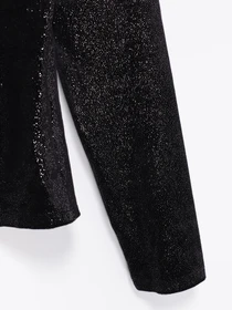 Рубашки H&M модель 0748569_чорний комб. Фото