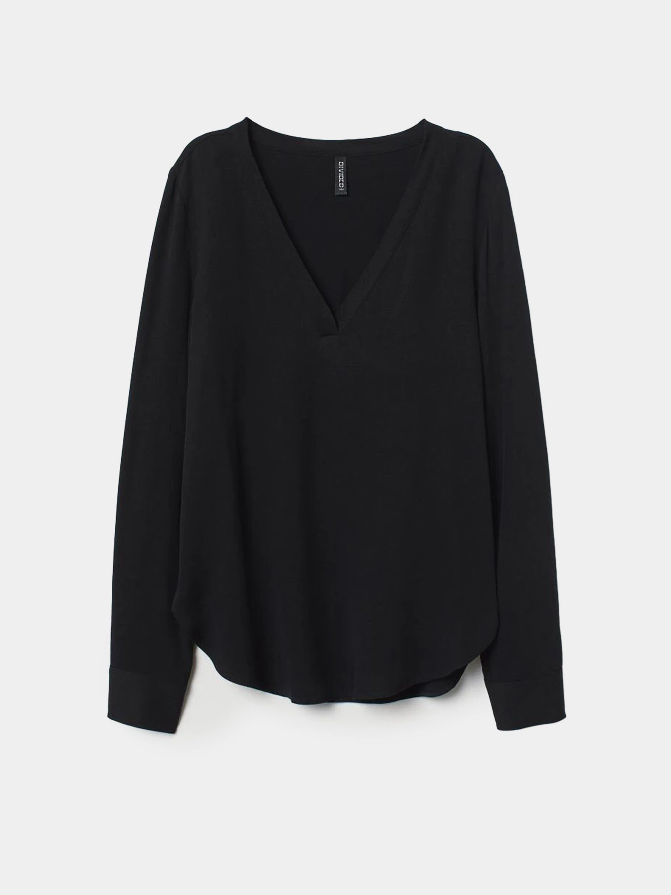 Рубашки H&M модель 0756628_чорний Фото