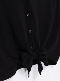 Рубашки H&M модель 0762212_чорний Фото