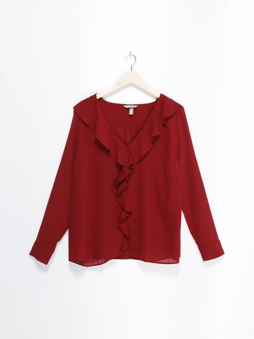 Рубашки H&M модель 0784229_т.червоний Фото